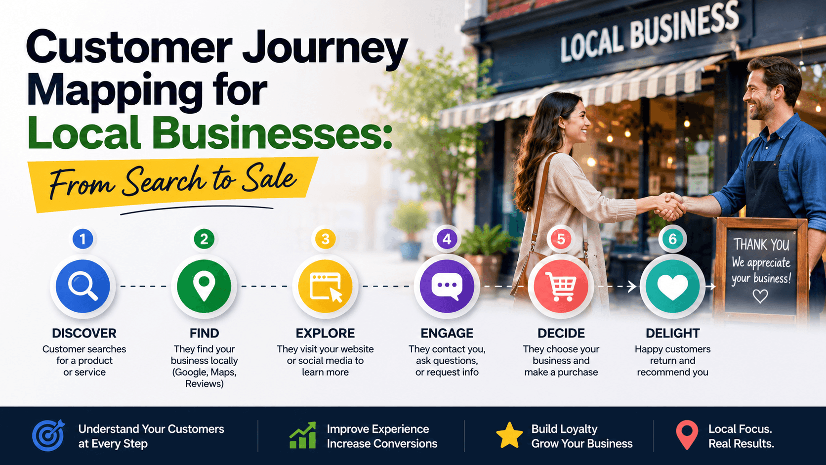 Customer Journey Mapping for Local Businesses: From Search to Sale